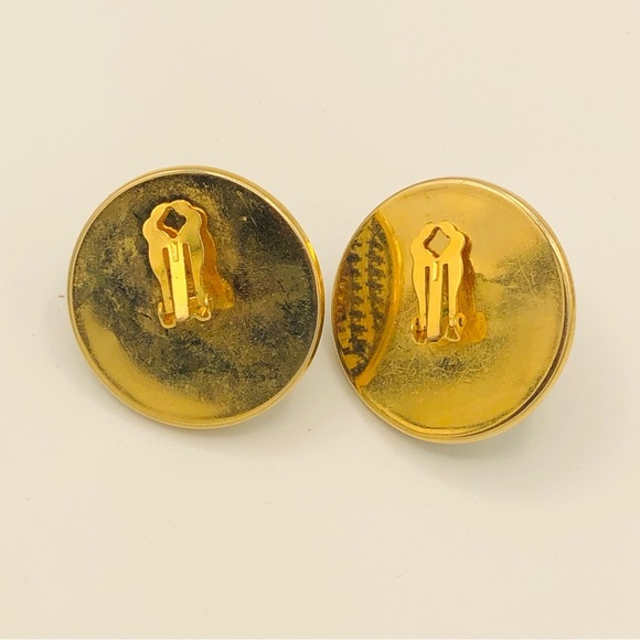 Vintage 80s Statement Earrings - Picture 4 of 5